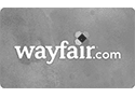 A digital fundraising gift card to Wayfair
